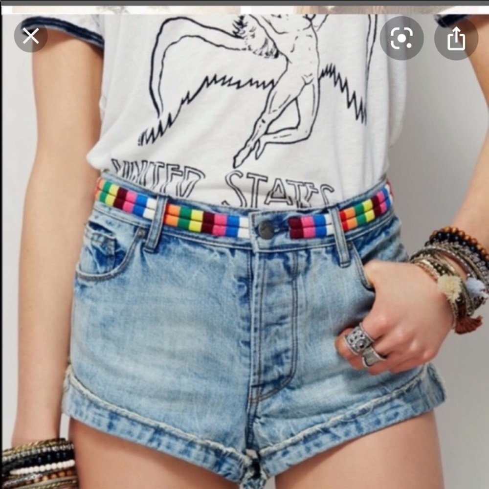 Free People cut off shorts